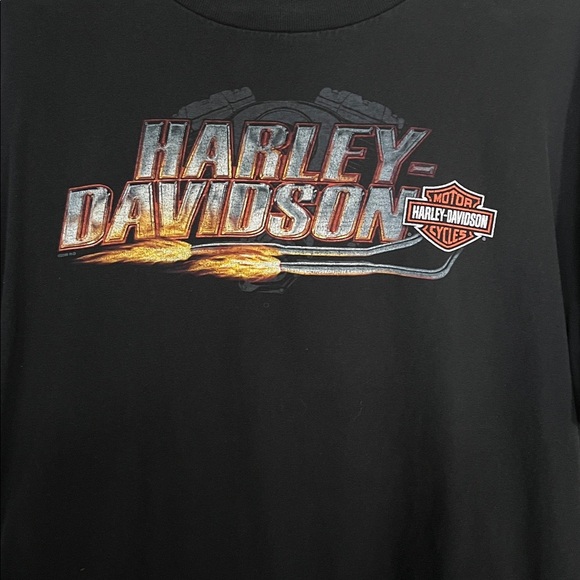 Harley-Davidson Calgary Alberta Canada T-Shirt Black Size XL - Picture 2 of 5